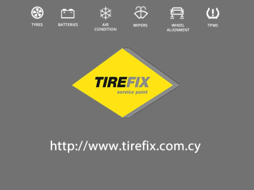 Έναρξη Λειτουργίας Ιστοσελίδας TIREFIX